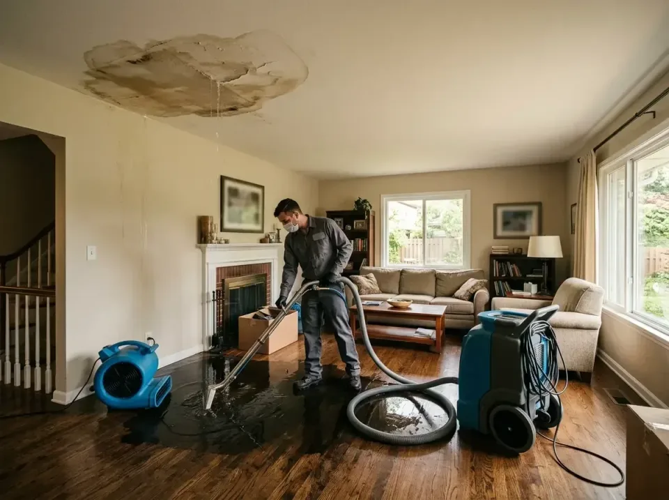 attic-pipe-burst-ceiling-drip-008 — frequently asked questions, Water Damage Restoration & Carpet Care in Pauls Valley, OK